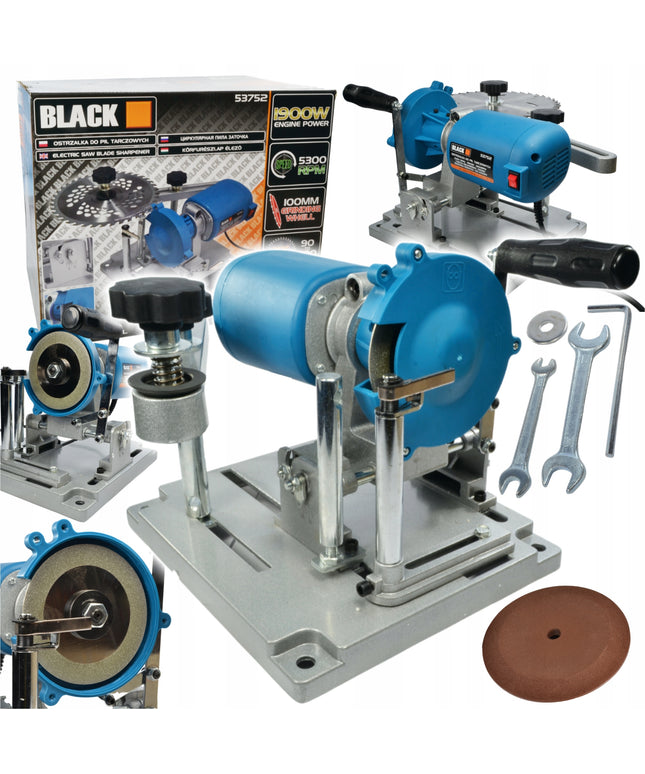 DROŽTUVAS DISKINIAMS PJOVIMO DISKAMS SU KARBIDU 90-400 BLACK