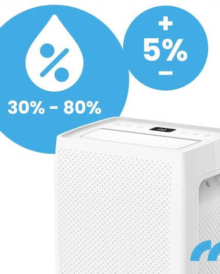 Oro sausintuvas 20L/24H drėgmės sugėriklis valytuvas WiFi higrostatas
