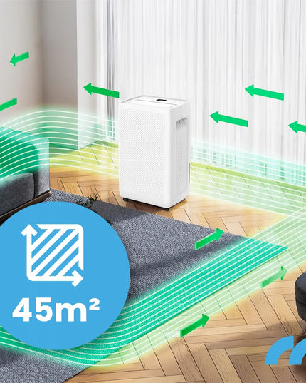 Oro sausintuvas 20L/24H drėgmės sugėriklis valytuvas WiFi higrostatas