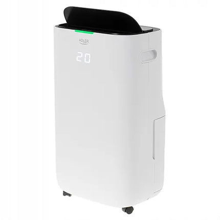 Automatinis oro sausintuvas Adler AD 7863 25l/24h 60m², drėgmės sugėriklis su laikmačiu ir filtrais