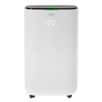 Automatinis oro sausintuvas Adler AD 7863 25l/24h 60m², drėgmės sugėriklis su laikmačiu ir filtrais