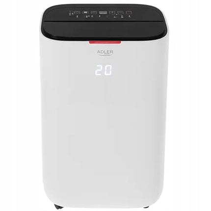 Automatinis oro sausintuvas Adler AD 7863 25l/24h 60m², drėgmės sugėriklis su laikmačiu ir filtrais