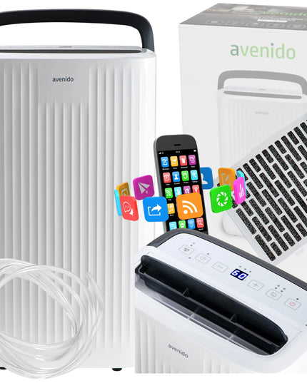 Automatinis oro sausintuvas avenido AV7865, 10L/24h, WiFi, 30m²
