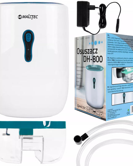 Oro sausintuvas drėgmės surinkėjas Maltec DH-800 tylus ir efektyvus 0,8 l