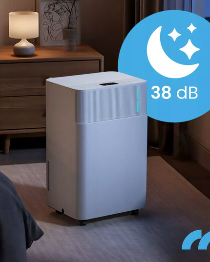 Oro sausintuvas drėgmės sugėriklis, surinkėjas tylus WiFi laikmatis higrostatas 12 l/24 val.