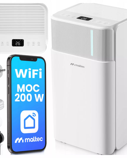 Oro sausintuvas drėgmės sugėriklis, surinkėjas tylus WiFi laikmatis higrostatas 12 l/24 val.