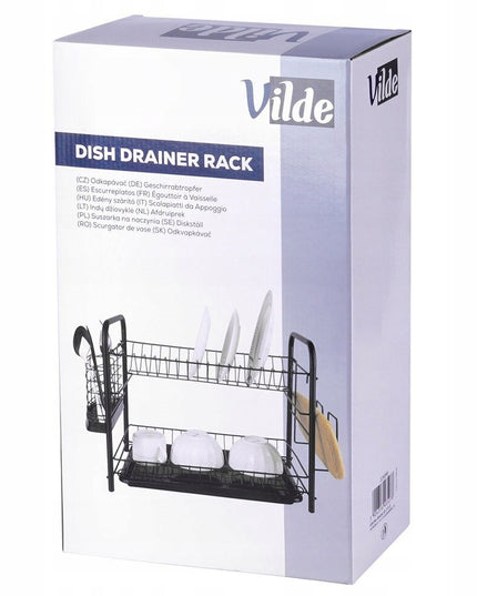 Džiovykla indams, stalo įrankiams, dviejų lygių, daugiaaukštė, pastatoma, pakabinama