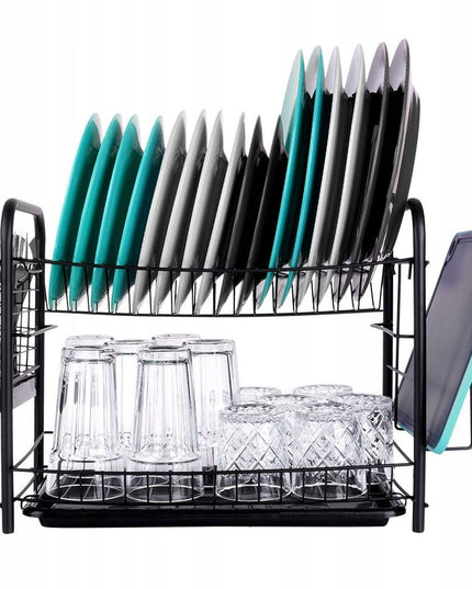 Džiovykla indams, stalo įrankiams, dviejų lygių, daugiaaukštė, pastatoma, pakabinama