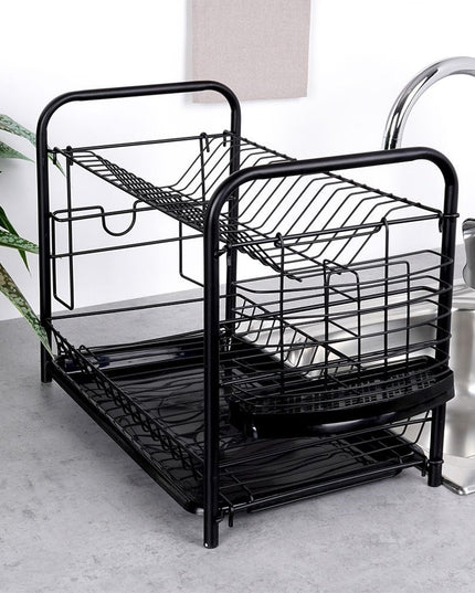 Džiovykla indams, stalo įrankiams, dviejų lygių, daugiaaukštė, pastatoma, pakabinama