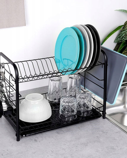 Džiovykla indams, stalo įrankiams, dviejų lygių, daugiaaukštė, pastatoma, pakabinama