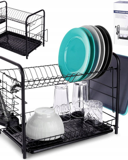 Džiovykla indams, stalo įrankiams, dviejų lygių, daugiaaukštė, pastatoma, pakabinama