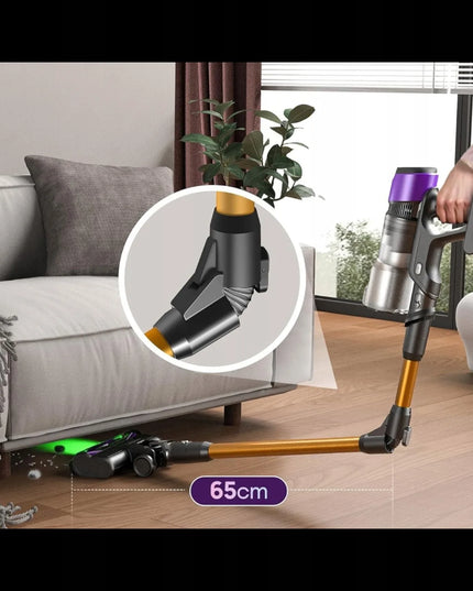 Belaidis vertikalusis dulkių siurblys NIBI M60 Green Eye su drėgnojo valymo funkcija ir HEPA filtru