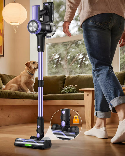 Belaidis vertikalus dulkių siurblys Laresar V7 500W