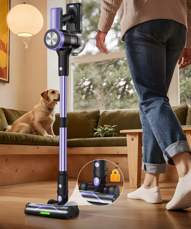 Belaidis vertikalus dulkių siurblys Laresar V7 500W