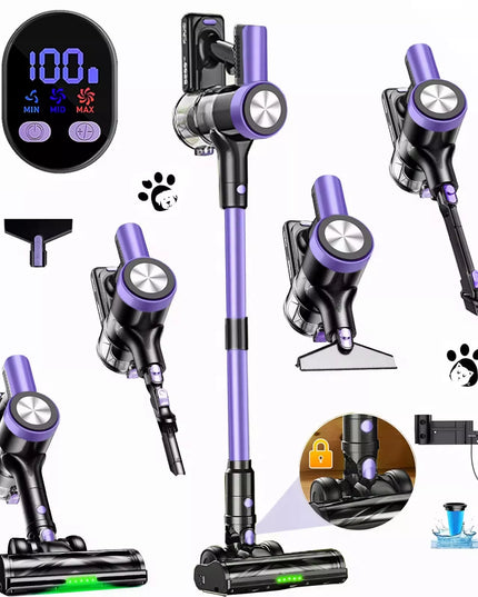 Belaidis vertikalus dulkių siurblys Laresar V7 500W