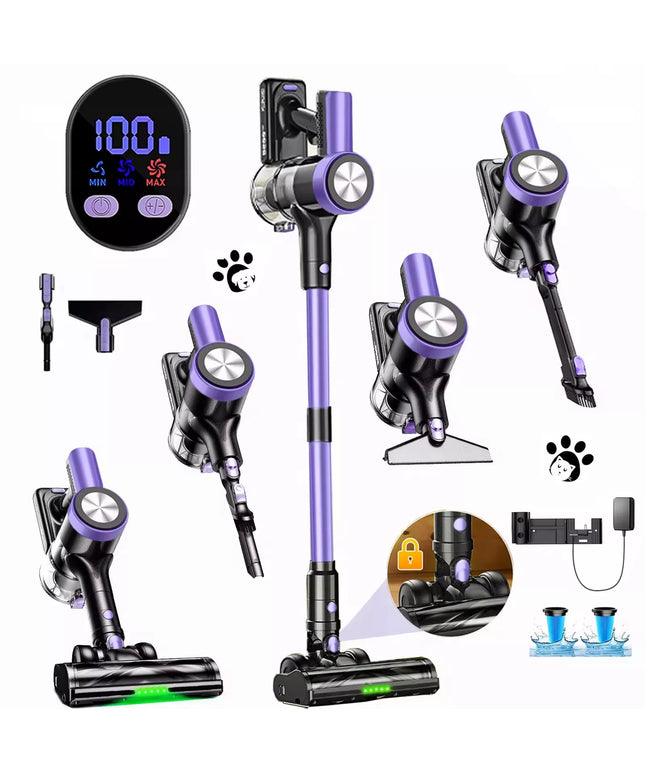 Belaidis vertikalus dulkių siurblys Laresar V7 500W