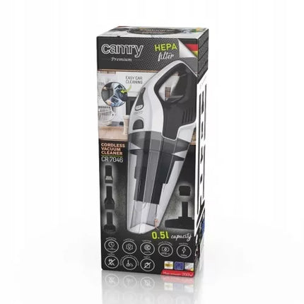 Belaidis vertikalus rankinis dulkių siurblys Adler CR 7046