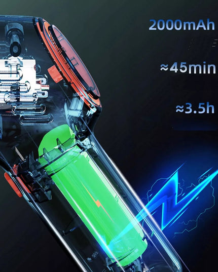 Belaidis rankinis automobilinis dulkių siurblys