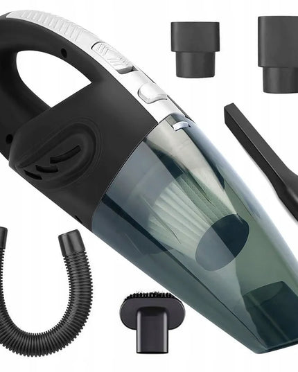 „Verk Group“ belaidis rankinis automobilio dulkių siurblys 120 W, juodas, su priedais