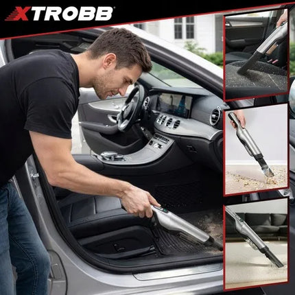 Belaidis rankinis automobilinis dulkių siurblys Xtrobb ProVac BLDC, 16 000 Pa