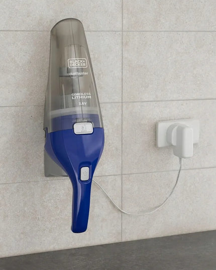 Akumuliatorinis dulkių siurblys, 3,6 V, DUSTBUSTER, BLACK+DECKER [NVC115WA-QW]