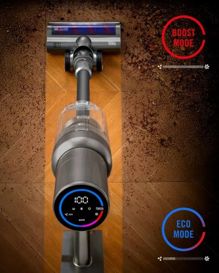 Belaidis vertikalusis dulkių siurblys Teesa SWEEPER 9000, 270 W, su LCD ekranu