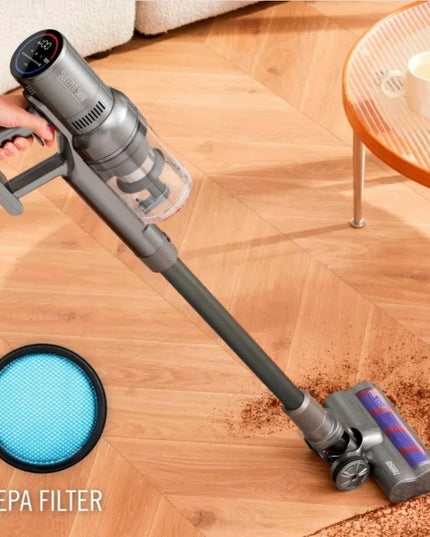 Belaidis vertikalusis dulkių siurblys Teesa SWEEPER 9000, 270 W, su LCD ekranu