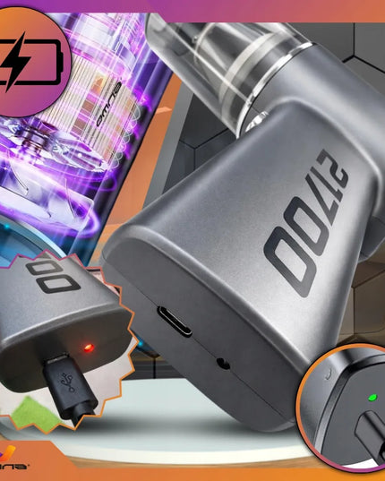 Belaidis automobilinis dulkių siurblys „Omna AIRVAX ONE“, 80 W, su akumuliatoriumi