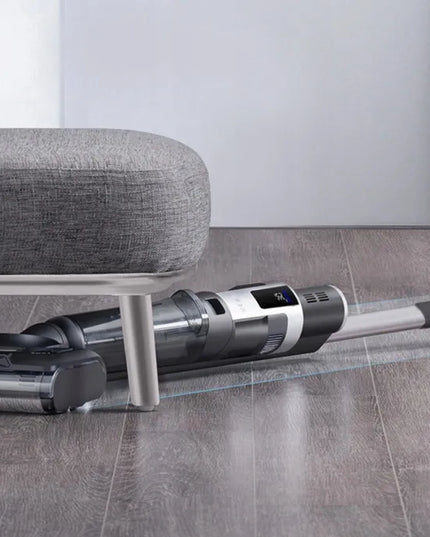 JIMMY HW9 vertikalus dulkių siurblys-ploviklis, 15 kPa, 300 W, su HEPA filtru, juodas