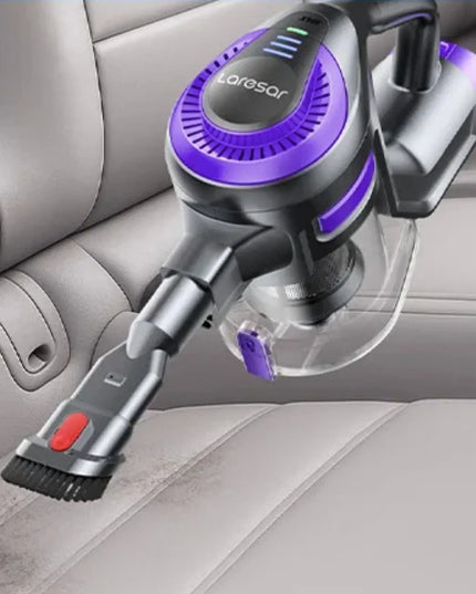 Violetinis vertikalusis dulkių siurblys Laresar V10 LITE