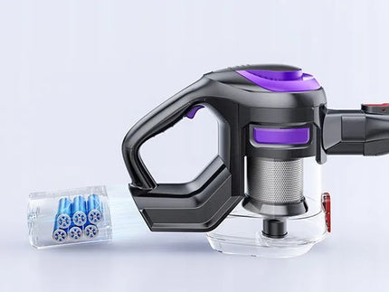 Violetinis vertikalusis dulkių siurblys Laresar V10 LITE