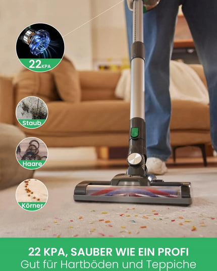 Vertikalus dulkių siurblys „Vactidy“ 6924843217668, juodas