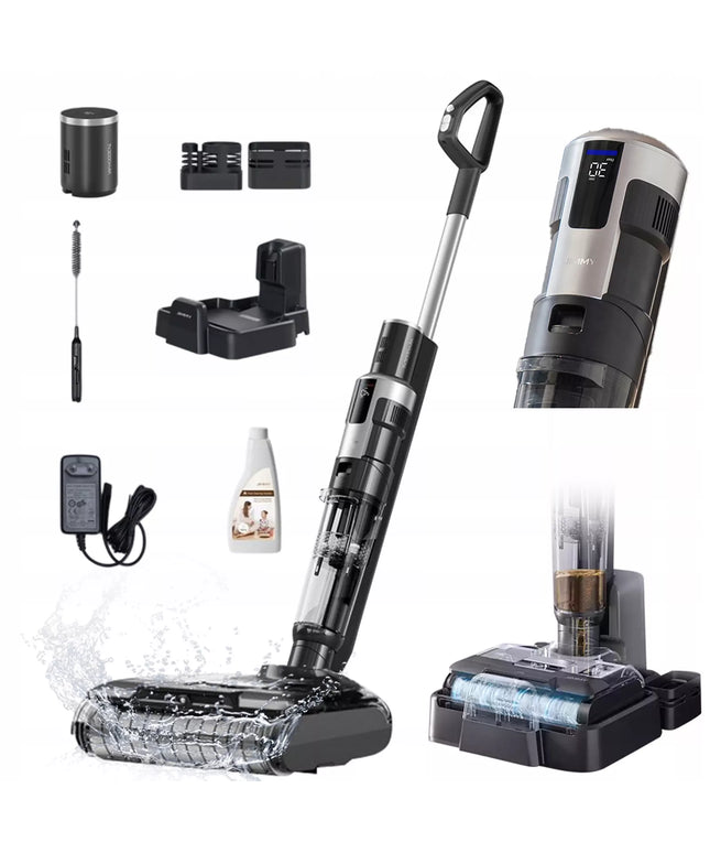 Belaidis vertikalus plaunantis dulkių siurblys JIMMY HW9 300W 15KPA