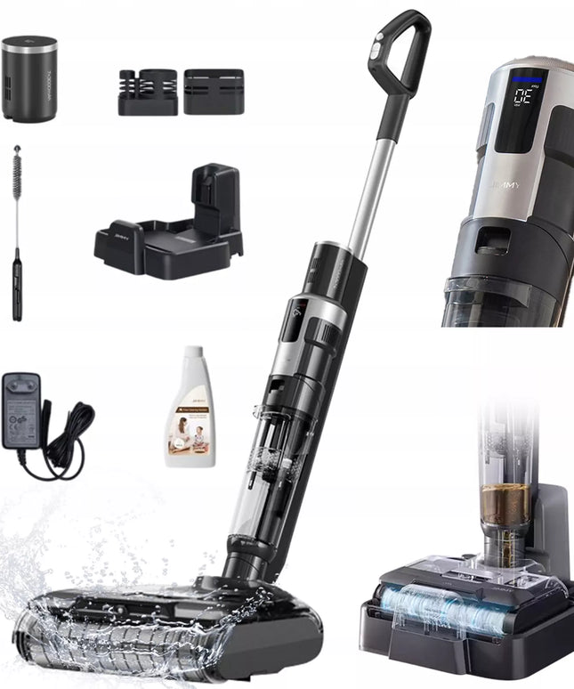 Belaidis vertikalus plaunantis dulkių siurblys JIMMY HW9 300W 15KPA