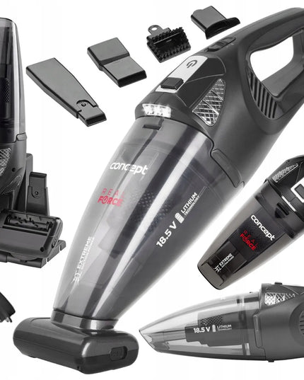 Rankinis dulkių siurblys CONCEPT REAL FORCE VP4380 namams ir automobiliui