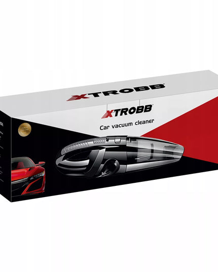 „Xtrobb“ rankinis belaidis automobilinis dulkių siurblys, juodas