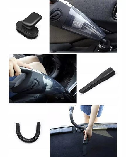 „Xtrobb“ rankinis belaidis automobilinis dulkių siurblys, juodas