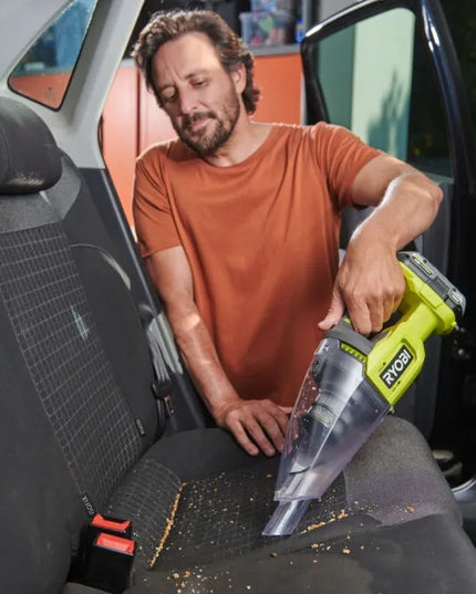 Akumuliatorinis rankinis dulkių siurblys Ryobi ONE+ 18 V RHV18-0