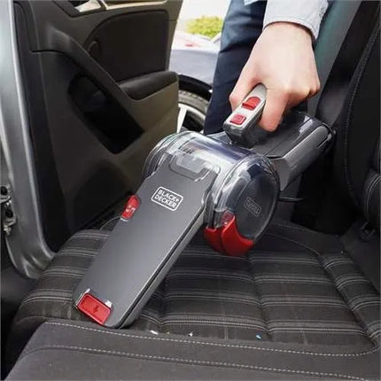 12 V automobilinis dulkių siurblys Black+Decker PV1200AV