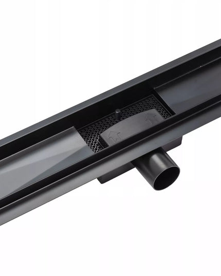 Linijinis nutekėjimas NEOX 50 CM juoda matinė - REA