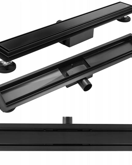 Linijinis nutekėjimas NEOX 50 CM juoda matinė - REA