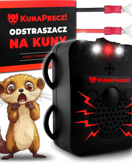 Ultragarsinis automobilinis kiaunių, graužikų, žiurkių ir pelių atbaidytuvas