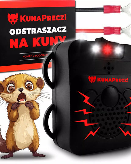 Ultragarsinis automobilinis kiaunių, graužikų, žiurkių ir pelių atbaidytuvas