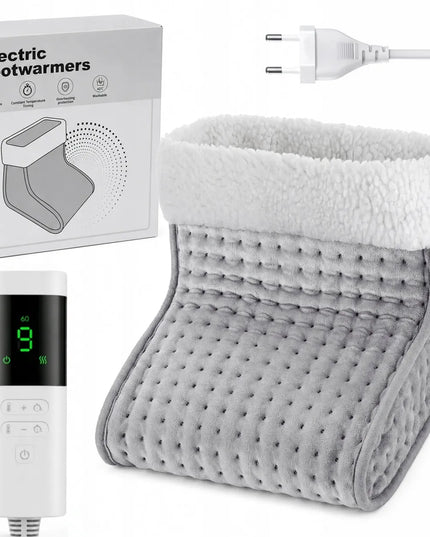Bauerkraft elektrinis pėdų šildytuvas – minkštas, šiltas batas su nuotolinio valdymo pulteliu