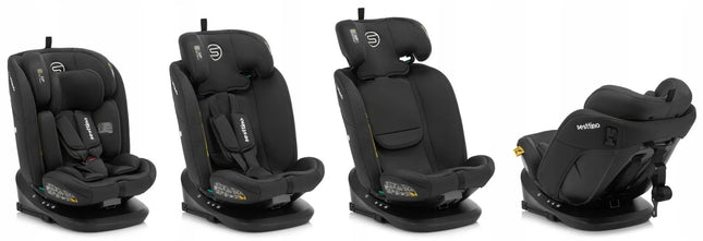 „Sesttino Oktagon Pro“ i-Size 360° pasukama automobilinė kėdutė nuo gimimo iki 150 cm