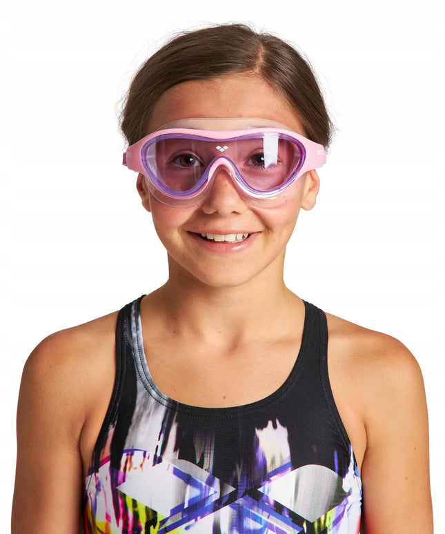 Vaikiška plaukimo kaukė Arena The One Mask Junior Pink