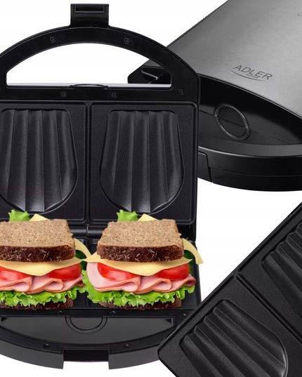Sumuštinių kepimo aparatas „Muszle“ skrudintiems sumuštiniams, 1000 W, Adler