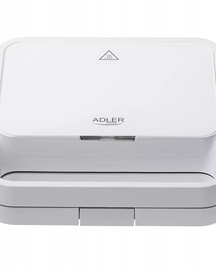 Sumuštinių keptuvė 2-in-1, elektrinis grilis, skrudintuvas, kriauklės formos Adler AD 3070 w, 1100W