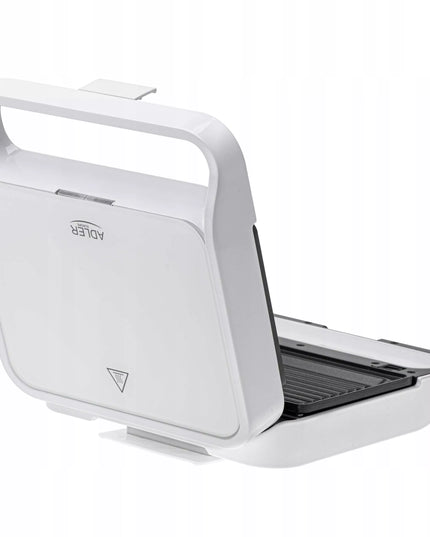 Sumuštinių keptuvė 2-in-1, elektrinis grilis, skrudintuvas, kriauklės formos Adler AD 3070 w, 1100W