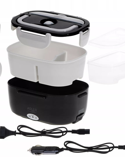 Sumuštinių keptuvė „Panini“ grilis 1400 W + elektrinė pietų dėžutė